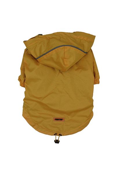 Pawstar Yellow Pluvia Large Dog Coat Large Breed Raincoat Dog Apparel