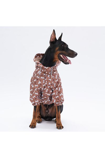 Pawstar StellaOs Mesh Medium and Large Breed Dog Coat Dog Raincoat Dog Suit Dog Outfit