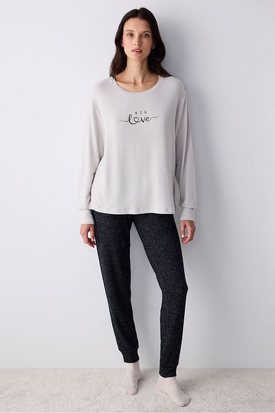 Penti Love Multicolored Pants Pajama Set
