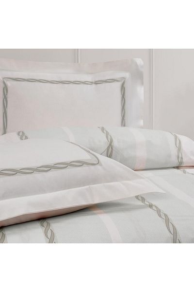 Luoca Patisca FONTANA DOUBLE PERSONAL BED COVER Duvet Cover Set ECRU