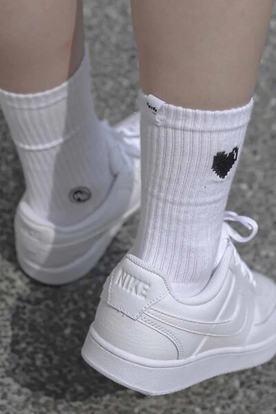 Nike W Court Vision Low NN Kadın Günlük Spor Ayakkabı DH3158-100-1-BEYAZ