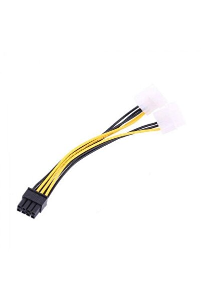 KEEPRO 30 cm 8 pin 2x molex pci express güç kablo 30 cm 8 pin 2x erkek molex ...