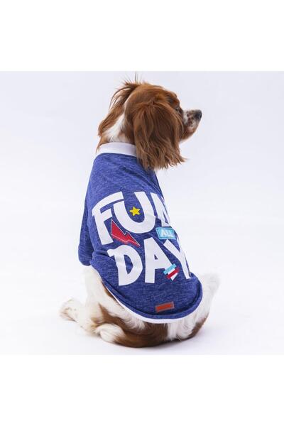 Pawstar Mavi Fun Day Küçük Irk Sweat