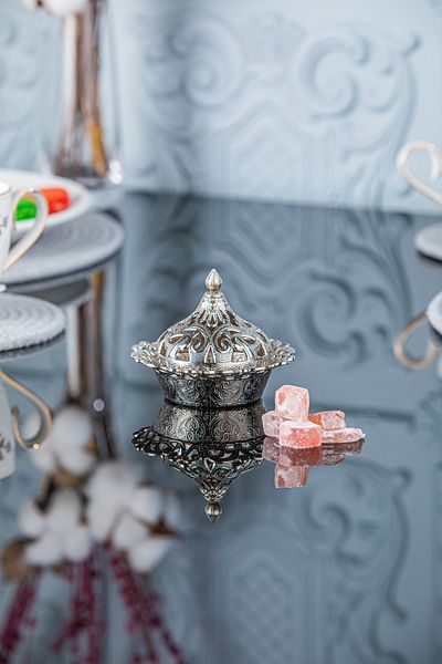 Sena وعاء تركي معدني دائري - 356