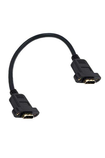 KEEPRO وصلة تمديد HDMI من النوع الأنثوي إلى الأنثى قابلة للتركيب على اللوحة ب...