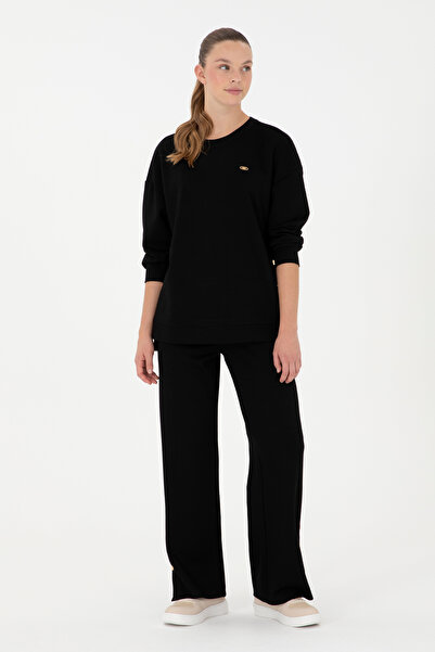 U.S. Polo Assn. Kadın Siyah Eşofman Altı 50297368-VR046