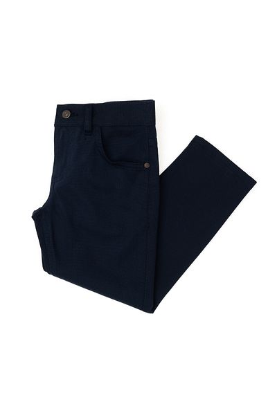 U.S. Polo Assn. Boy's Navy Blue Canvas Pants 50298539 -Vr033