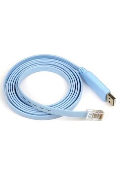 KEEPRO Usb 2.0 Uyumlu Cisco Router Rj45 Konsol Kablosu Usb To Rj45 KabloUSB RJ45 konsol kablosu RS232 seri