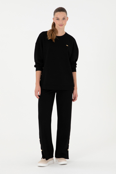 U.S. Polo Assn. Kadın Siyah Eşofman Altı 50297368-VR046