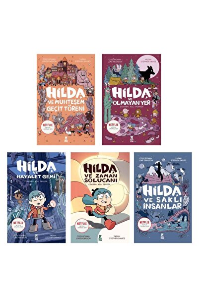 Taze Kitap Stephen Davies Hilda Seti 5 Kitap