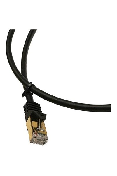 KEEPRO كابل Cat7 أسود بطول 0.5 متر - كابل نصف متر