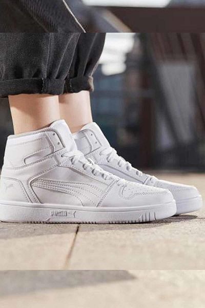 Puma Γυναικεία casual αθλητικά παπούτσια Rebound Layup Sl 370486 -02 Λευκό
