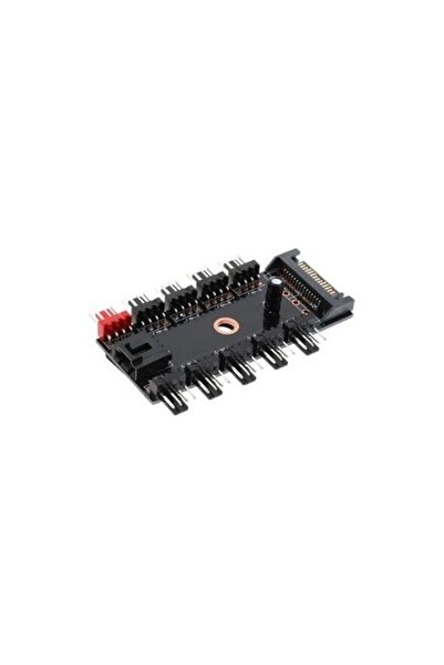 KEEPRO 10 lu fan çoğaltıcı Fan çoklayıcı 10 port fan çoğaltıcı 3 pin 4 pin ka...