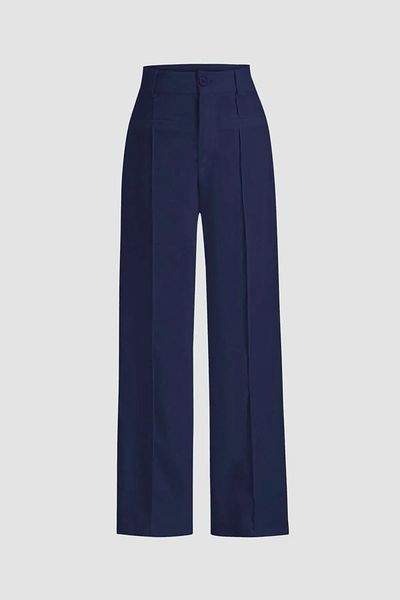 Hiccup Pantaloni drepti cu talie înaltă