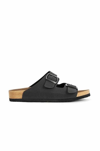 Slazenger Black Slipper Lens Black Nubuck