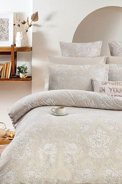 İQON Dupla Royal Beige paplanhuzat szett - gumírozott