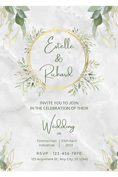 izmirdenet Davetiye, Düğün Davetiyesi, Nikah Davetiyesi, Nişan Davetiyesi (50...