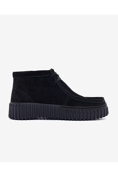 CLARKS Clarks Black Booties Womens Shoes