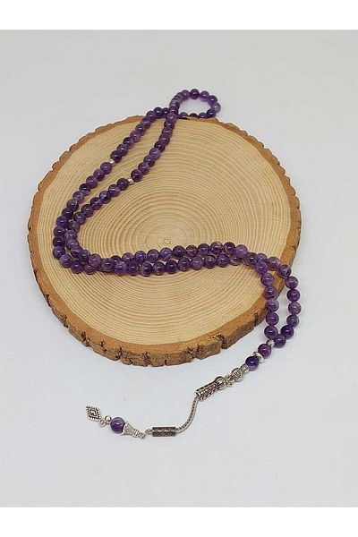 Yasamtohumu Πέτρα Αμέθυστος 99 Ροζάριο 6mm (1258)