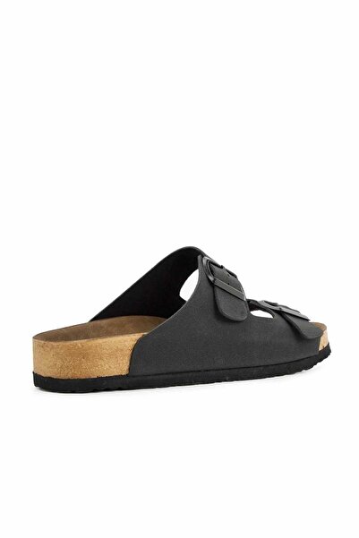 Slazenger Μαύρος φακός παντόφλας Μαύρο Nubuck