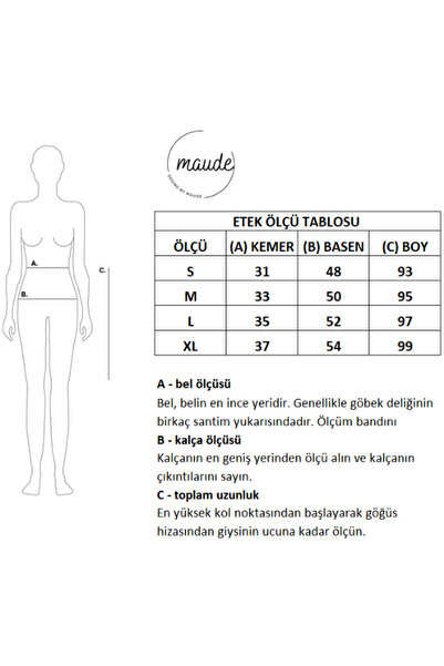 Maude Kadın Kahverengi Floş Viskon Saten Kemeri Lastikli Fermuarlı Maxi Boy A Line Etek