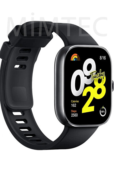 mimtec Xiaomi Redmi Watch 4 Compatible Band Smart Watch Bracelet Watchband Soft Silicone Strap