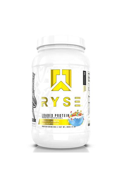 RYSE RYES Loaded Whey Protein, Fruity Crunch, 27