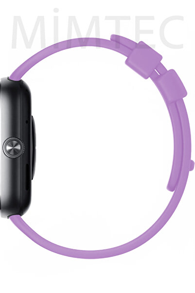 mimtec Xiaomi Redmi Watch 4 Uyumlu Kordon Akıllı Saat Bileklik Kordonu Yumuşak Silikon Kayış