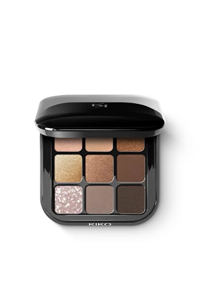 Kiko New Glamour Multi Finish Eyeshadow-Mat&Işıltılı&Metalik Bitişli Yoğun Pi...
