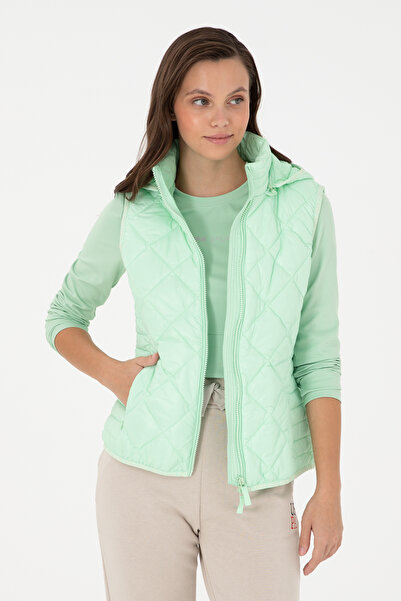 U.S. Polo Assn. Women's Green Vest 50291311-Vr250