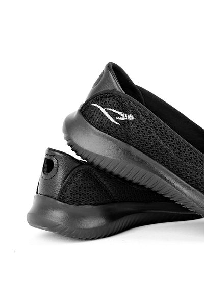 Lal Shoes & Bags Pantofi casual de damă Bonavias Honeycomb Pattern-negri
