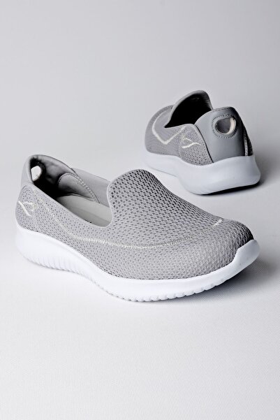 Lal Shoes & Bags Bonavias ženske cipele sa saćastim uzorkom - sive