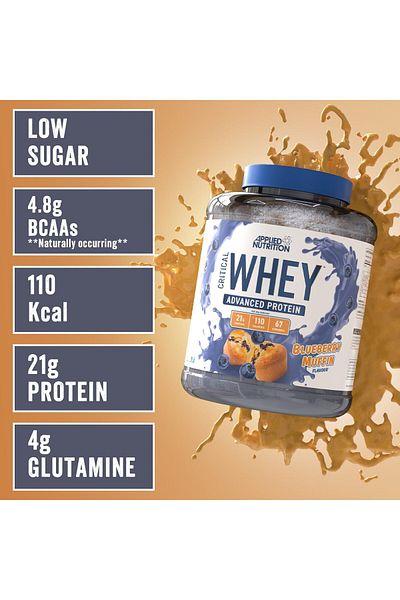 applied nutrition Critical Whey Blend, Blueberry Muffin, 2 Kg