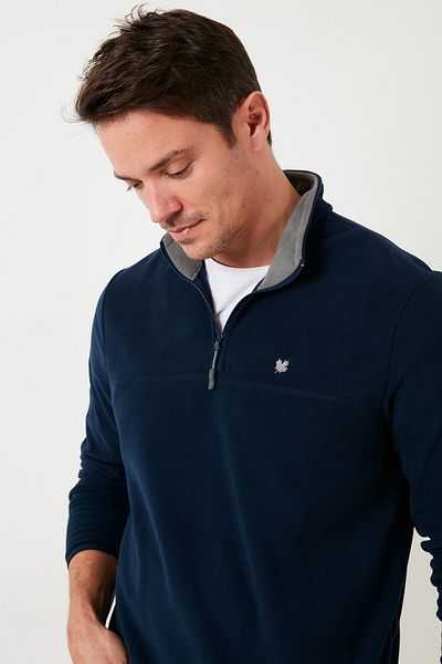 Buratti Ανδρικό Winter Fleece - Slim Fit, Anti-pilling, Bato Collar, Non-pilling 5906001