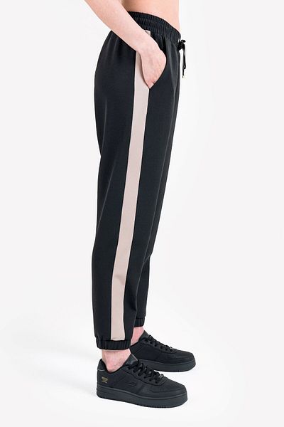 Lescon 23n-2108 Pantaloni de sport negri - Set de 8 XS-1/S-2/M-2/L-2/XL-1