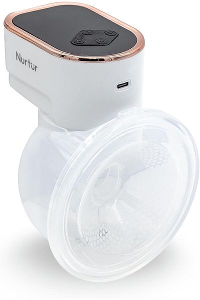 Nurtur Cozi Flex Tekli Giyilebilir Göğüs Pompası Eller Serbest, Taşınabilir Hafif ve Verimli (150ml)