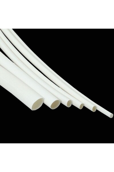 WOER White Tubing - 4.8 Mm, 1 Meter (10 Yards)