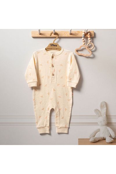Tiffany Baby Organic Bird Theme Jumpsuit 2424004