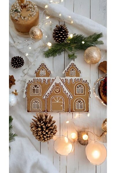 Pötikare Butik Atölye New Year - Cookie House Plate