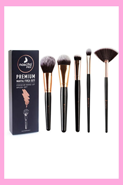 nascita Profesyonel Günlük Makyaj Fırça Seti 5li