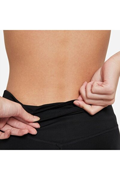 Nike W One Df Mr Tgt Kadın Tayt DD0252-010-Siyah