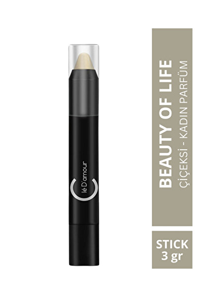 Clé D'amour Beauty Of Life (MİSKLİ/ÇİÇEKSİ) Women - Kadın Stick Parfüm 3 gr -...