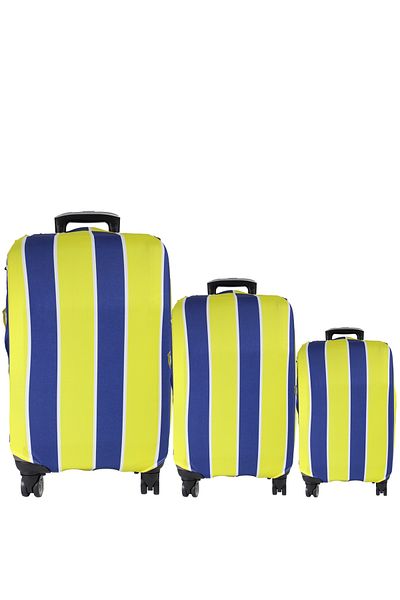 MY SARACİYE My Saracye Suitcase - Large, Medium and Cabin Size Cover Set, 92 Stripes