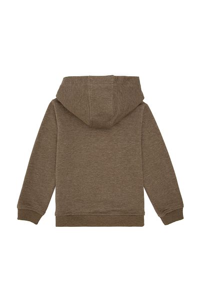 U.S. Polo Assn. Khaki Boy's Hooded Sweatshirt - 50293614 -Vr027