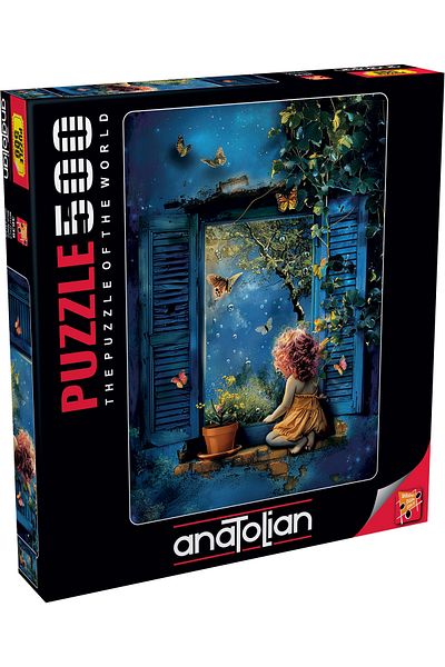 Anatolian Puzzle 500 Piece Jigsaw Puzzle - Blue Night 3639