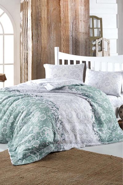 Kristal İlter Double Four Season Duvet Cover Set Mint