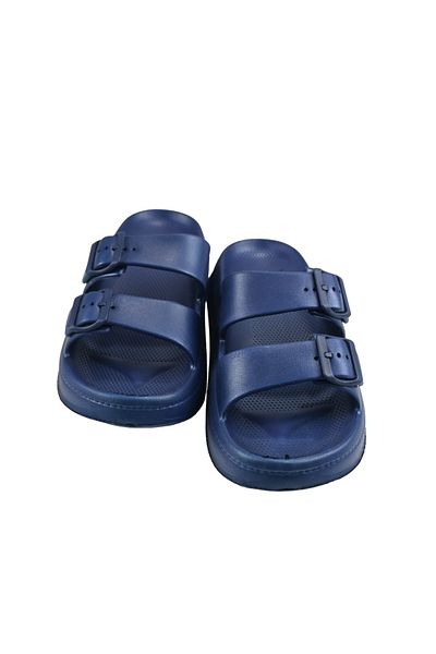 Sia Sia Eva Comfortline Men's Crocs Slippers - Slide Sole, Open Double Buckle