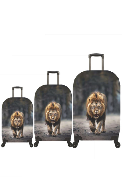 MY SARACİYE (My # 88 Aslan) Luggage Cover Set (Cabin, Medium and Large)