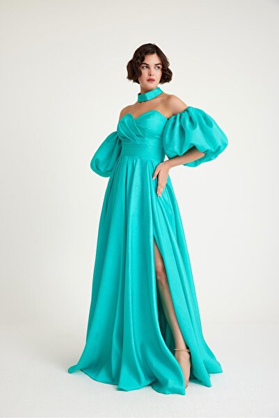 MAXXE 5754ORG ORGANZE ABİYE ELBİSE