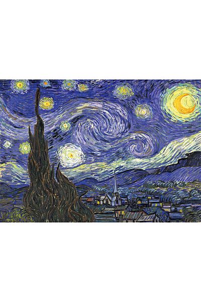 Anatolian Puzzle 1500 Piece Jigsaw Puzzle - Starry Night 4577